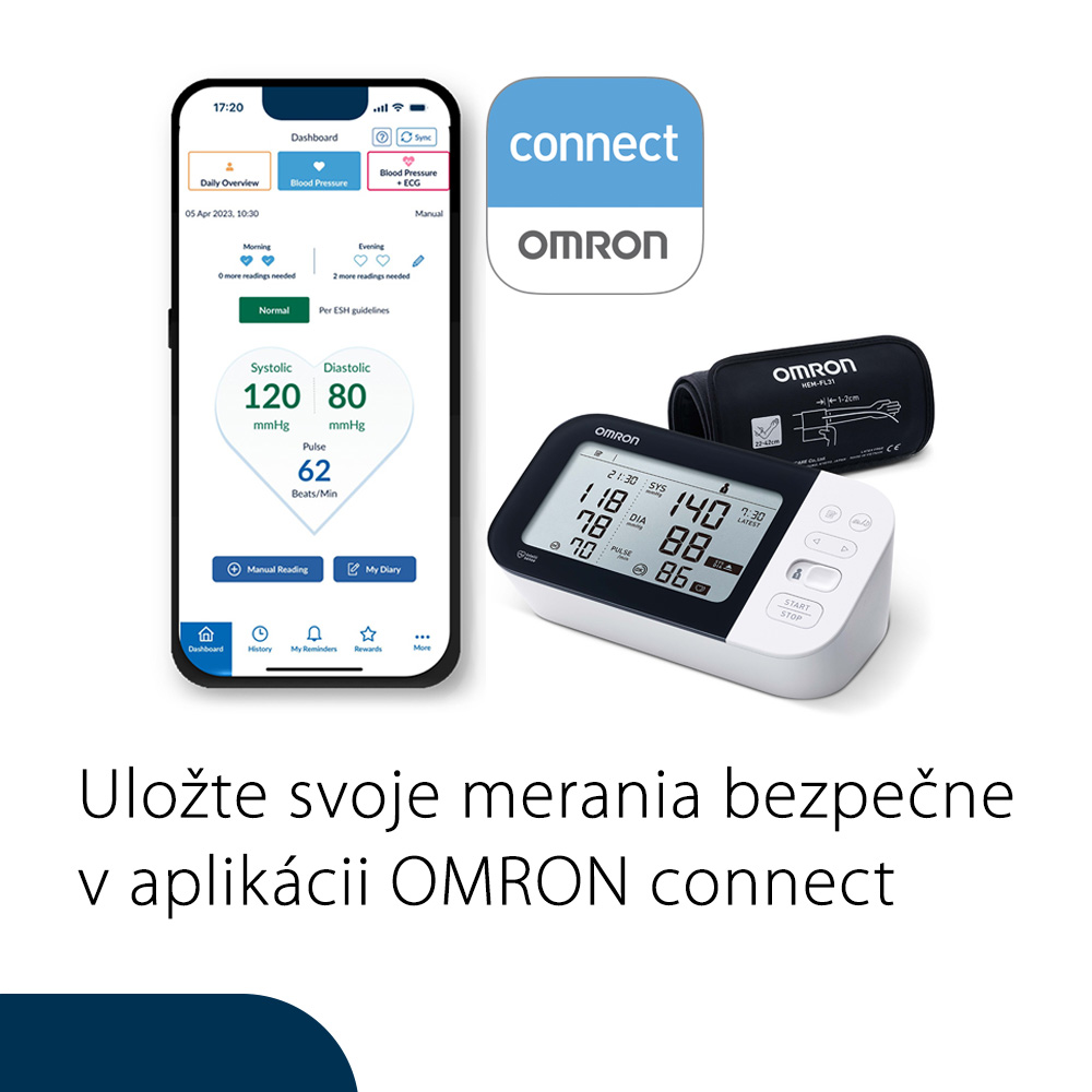 Aplikácia OMRON connect